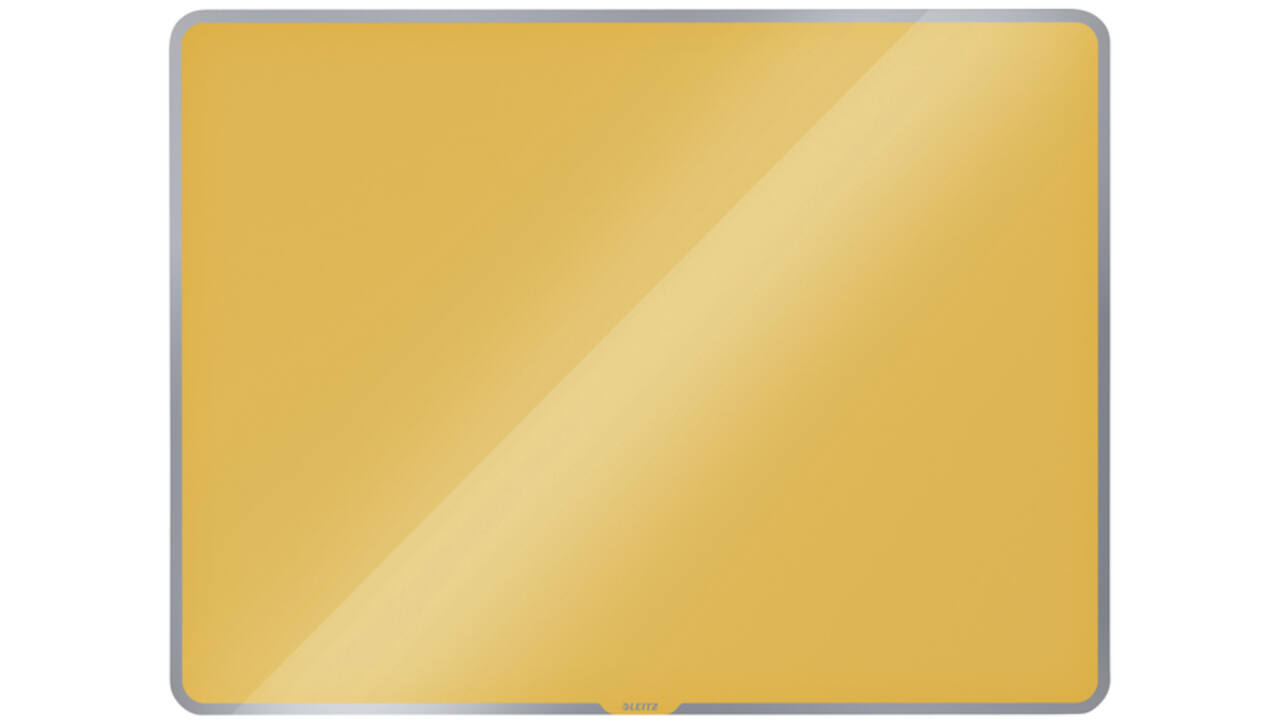 Glasbord Leitz Cosy magnetisch 800x600mm geel