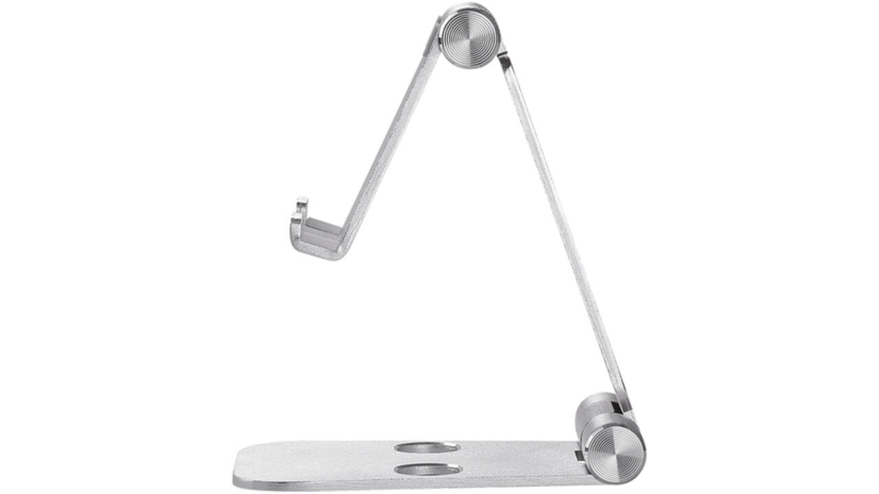 Telefoonstandaard Neomounts DS10-160SL1 opvouwbaar zilver