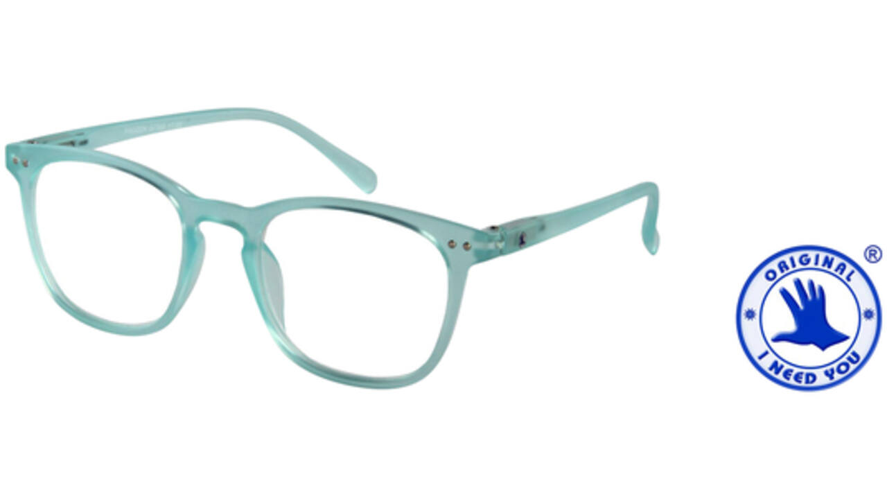 Leesbril I Need You +1.00 dpt Frozen blauw