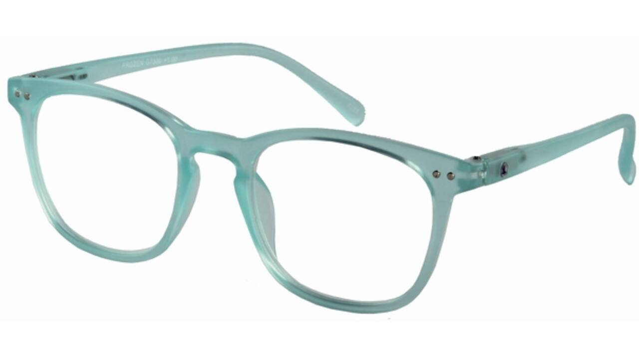 Leesbril I Need You +3.00 dpt Frozen blauw