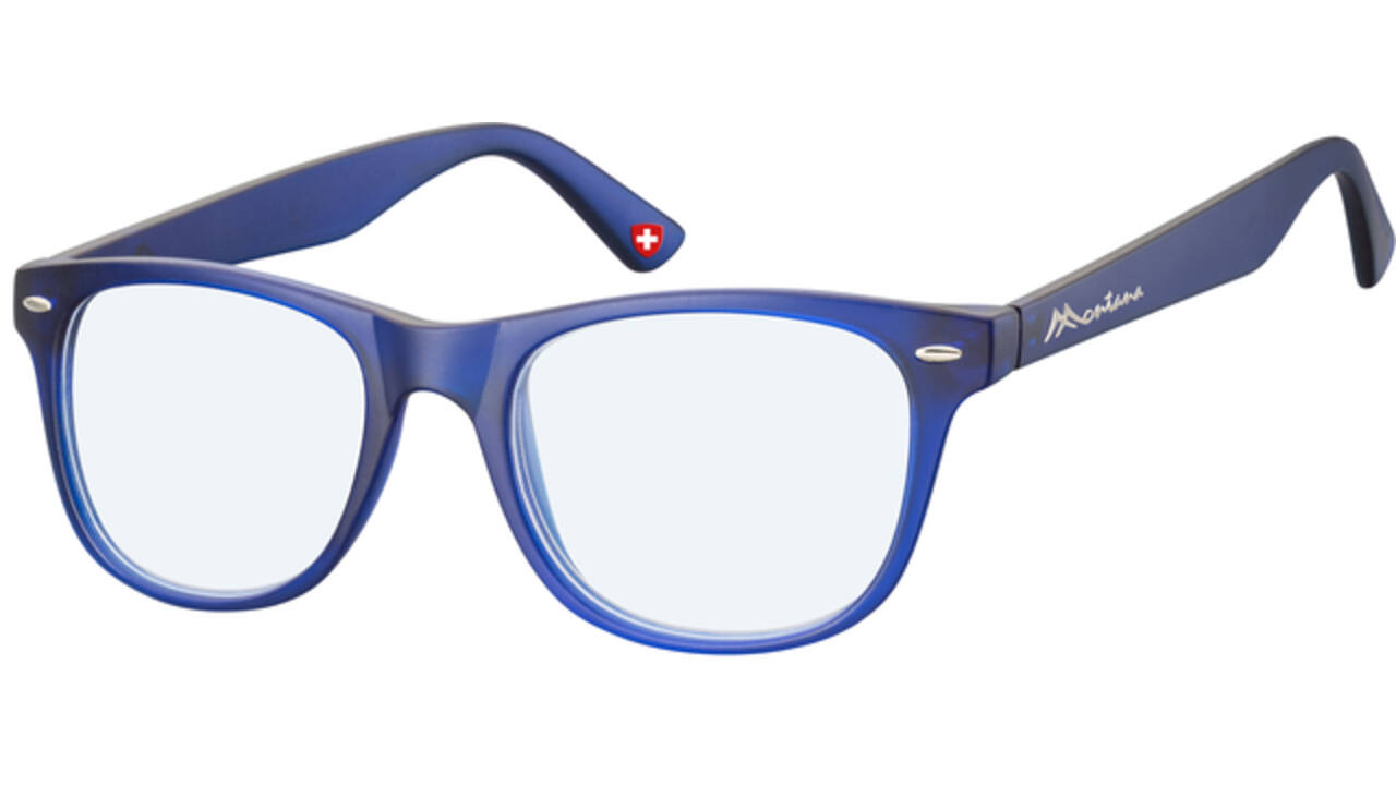 Leesbril Montana +2.00 dtp blue light filter +2.00 blauw