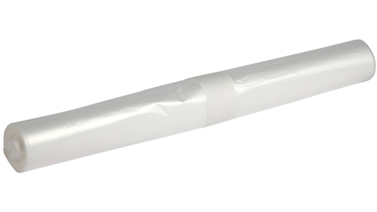 Afvalzak Powersterko LDPE T60R 80x110cm 140L transparant