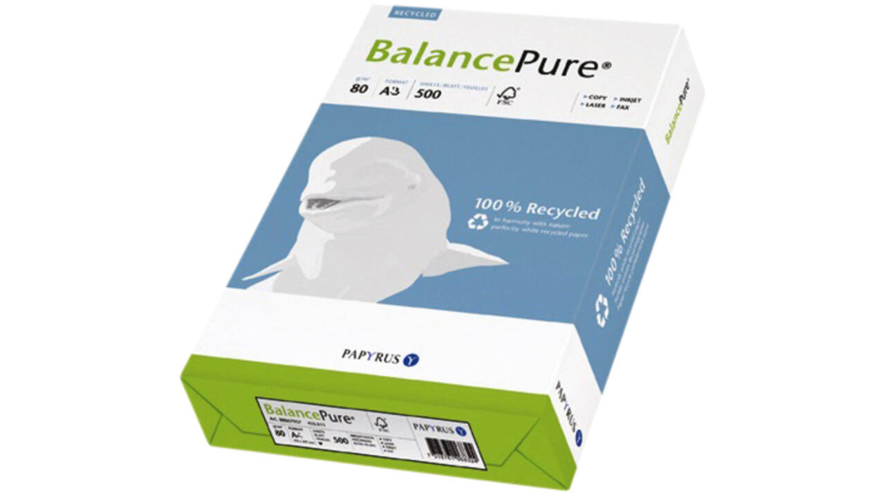 Kopieerpapier Balance Pure A3 80gr wit 500vel