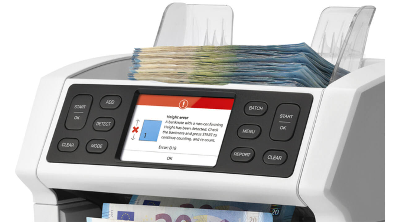 Biljettelmachine Safescan 2865-S wit