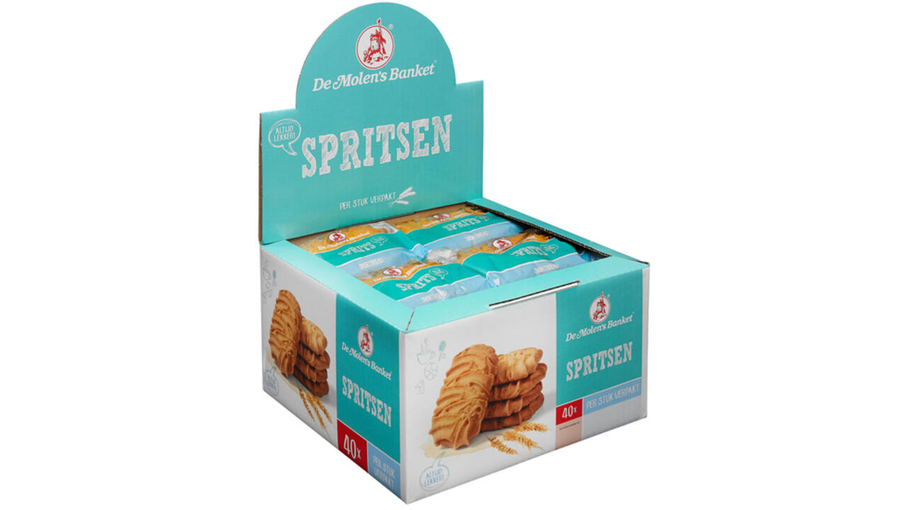 Koeken De Molen Spritsen 38gr