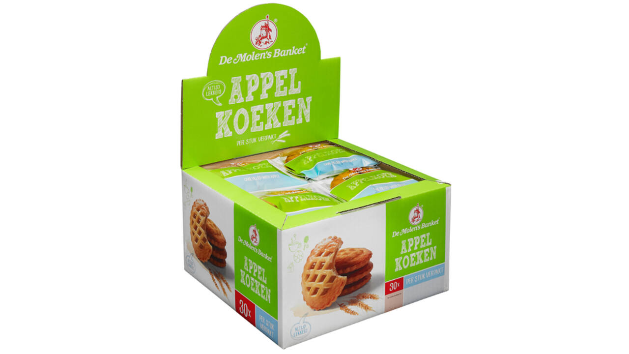Koeken De Molen Appelkoek 50gr