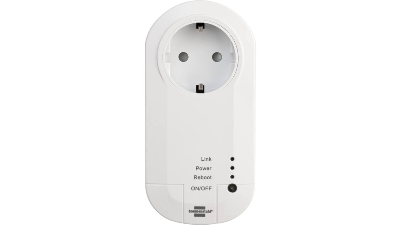 Stekkerdoos Brennenstuhl WIFI Connect 3600W wit