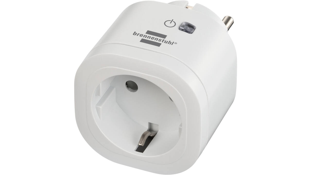 Stekkerdoos Brennenstuhl WIFI Connect 3000W wit