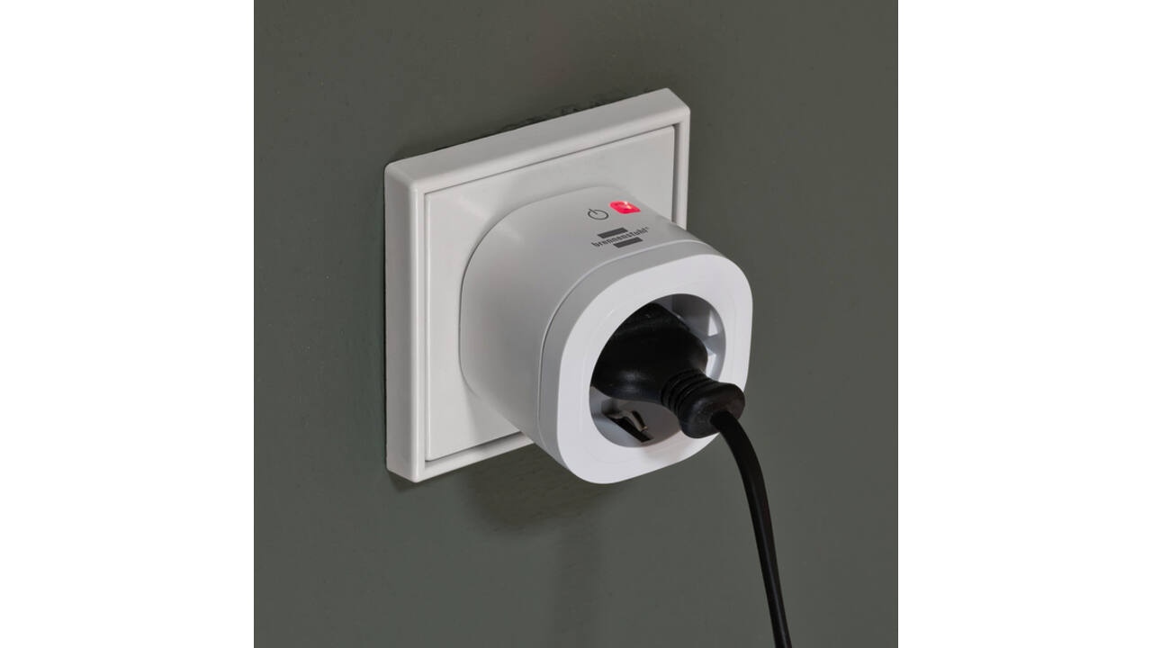 Stekkerdoos Brennenstuhl WIFI Connect 3000W wit