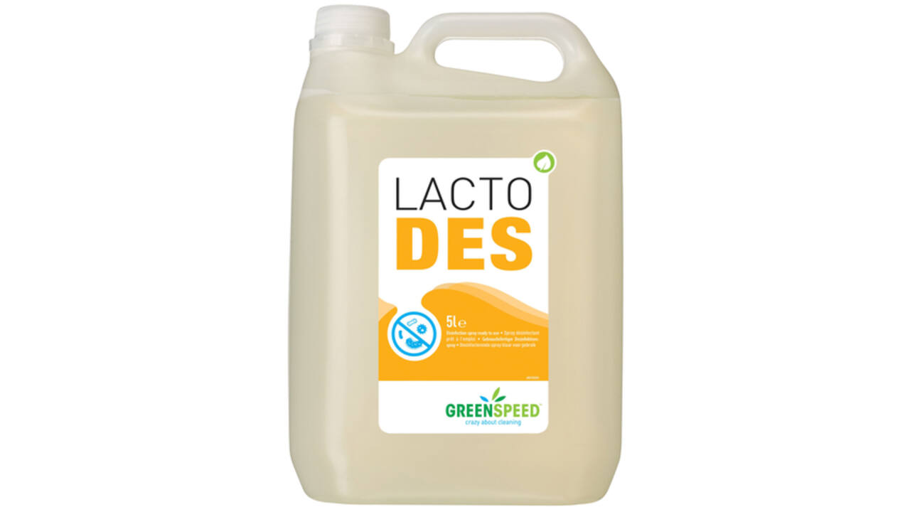 Desinfectiemiddel Greenspeed Lacto Des spray 5liter