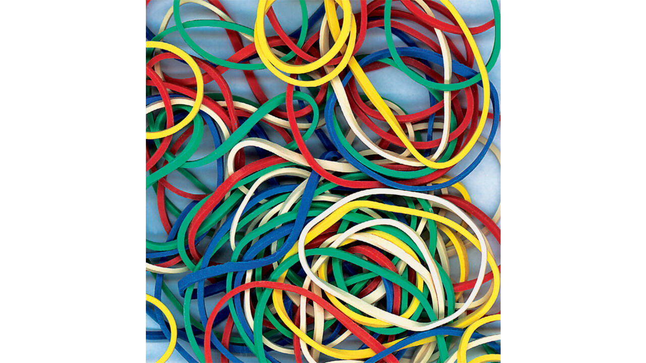Elastiek Maped 50 gram assorti