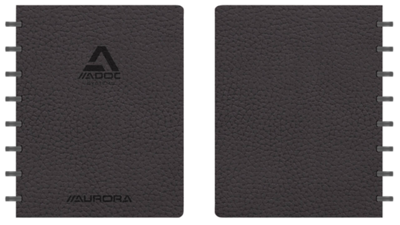 Schrift Adoc Business A5 lijn 144 pagina's 90gr zwart