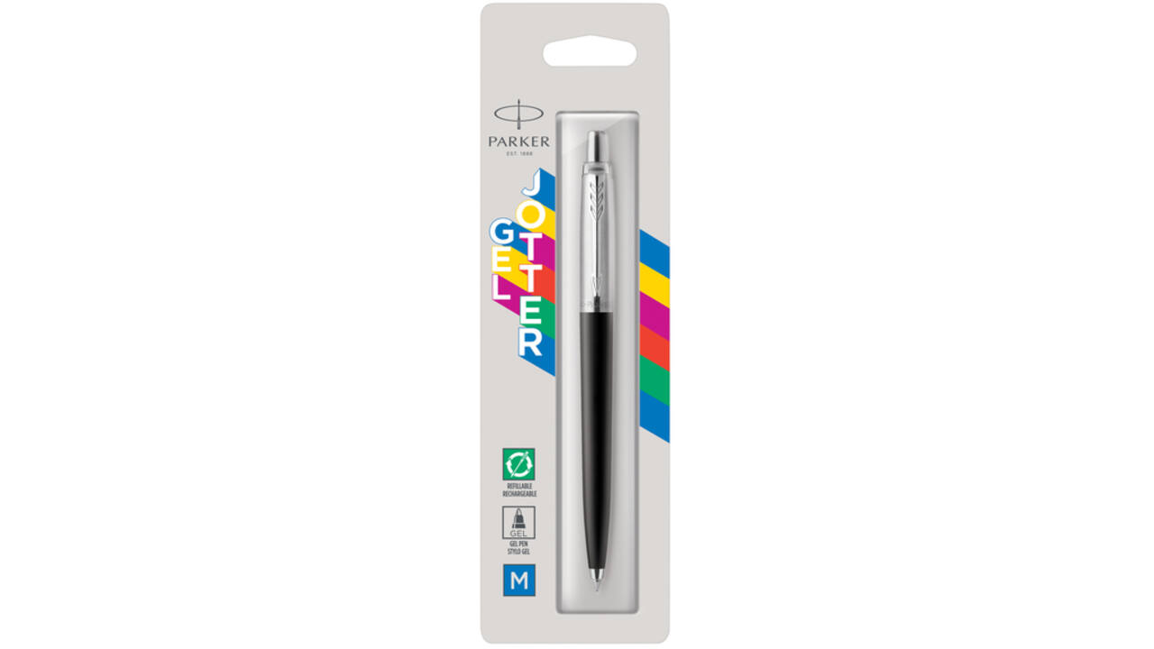 Gelschrijver Parker Jotter Original black CT medium blister à 1 stuk