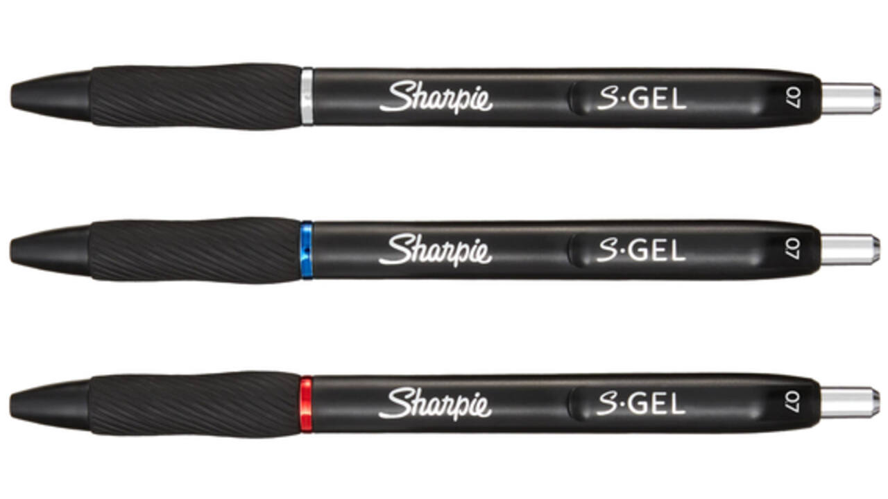 Gelschrijver Sharpie S-gel medium rood