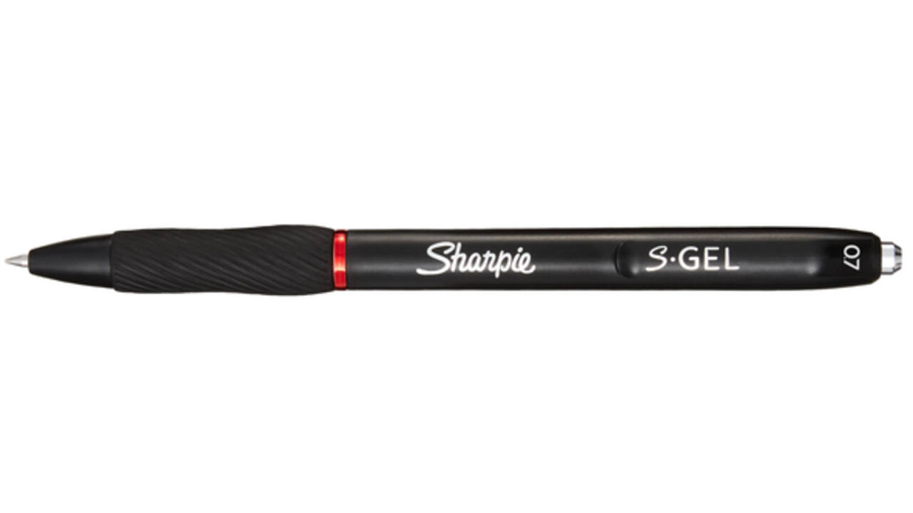 Gelschrijver Sharpie S-gel medium rood
