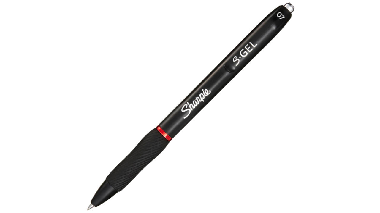 Gelschrijver Sharpie S-gel medium rood