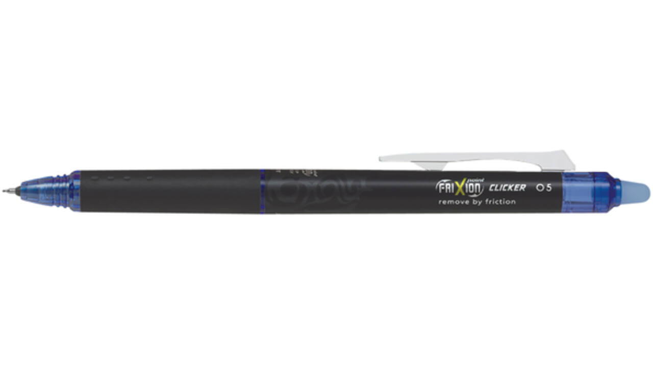 Rollerpen PILOT friXion Synergy point clicker fijn blauw