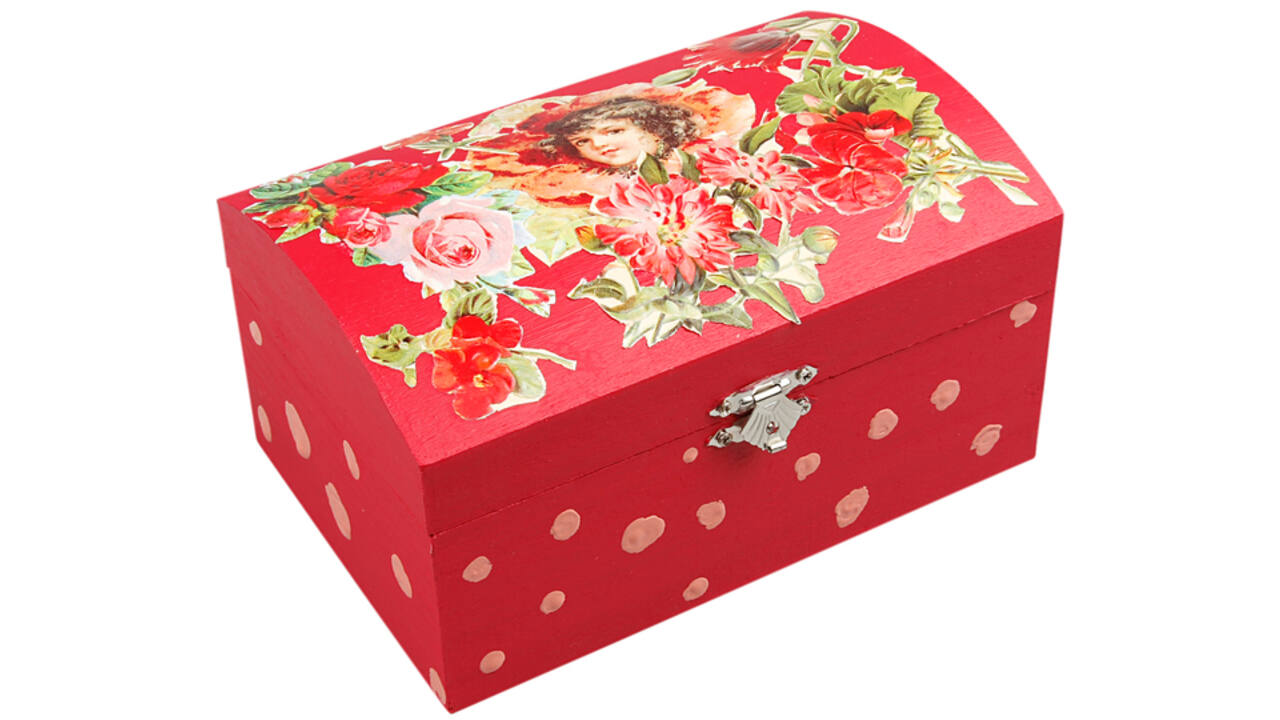 Schatkist Creativ Company 16.5x11x8.55cm hout