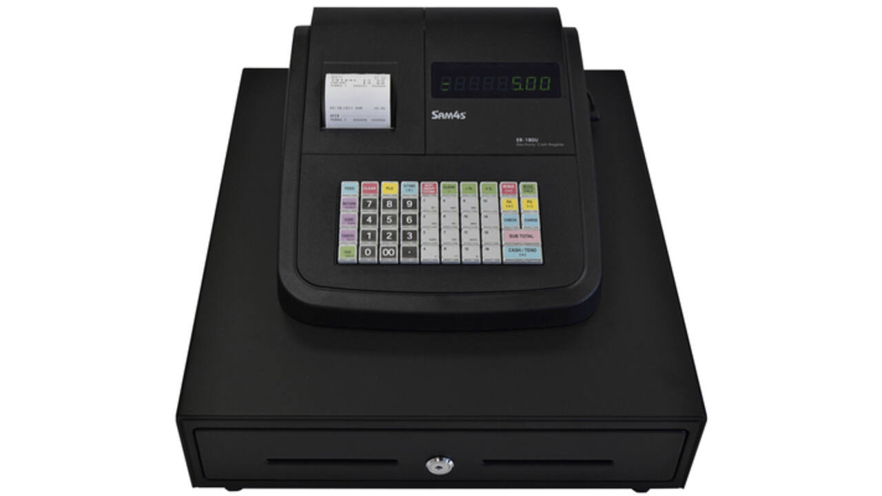 Kassa SAM4S ER-180U zwart