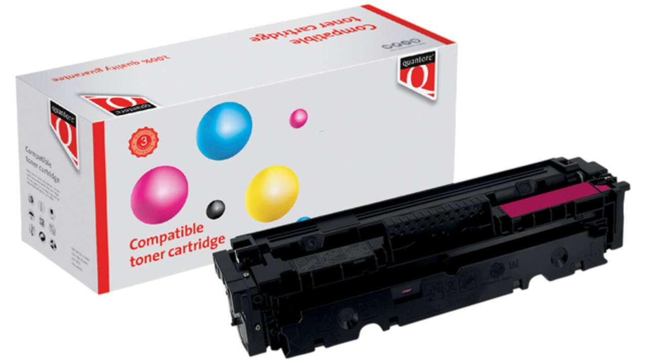 Tonercartridge Quantore alternatief tbv HP W2033X Rood