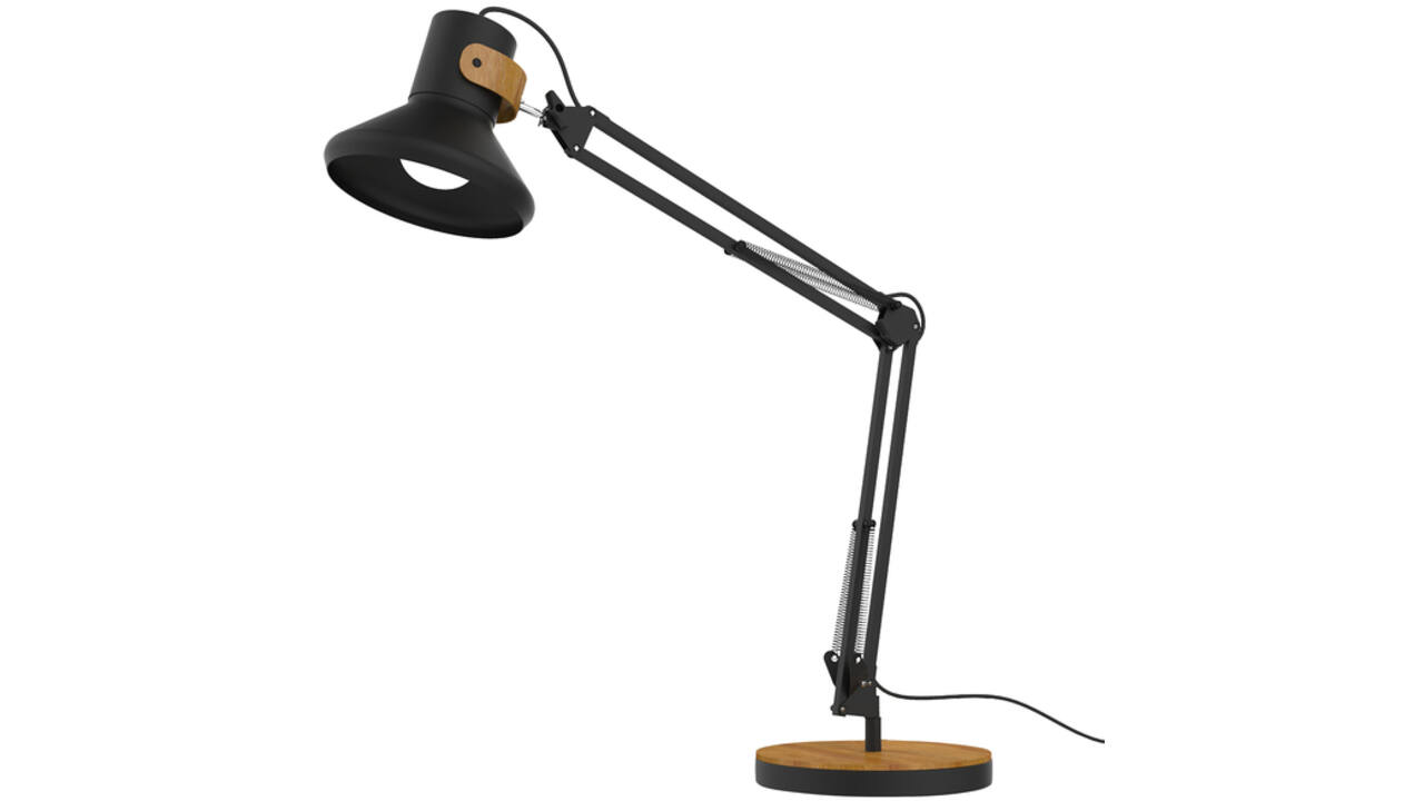 Bureaulamp Unilux Baya led bamboe zwart