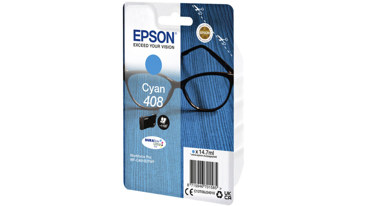 Inktcartridge Epson T09J240 408 blauw