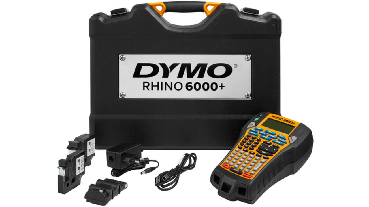 Labelprinter Dymo Rhino 6000+ industrieel abc 24mm geel