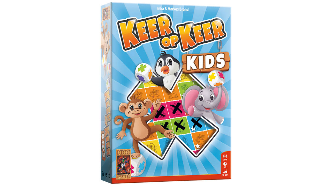 Dobbelspel Keer op Keer kids