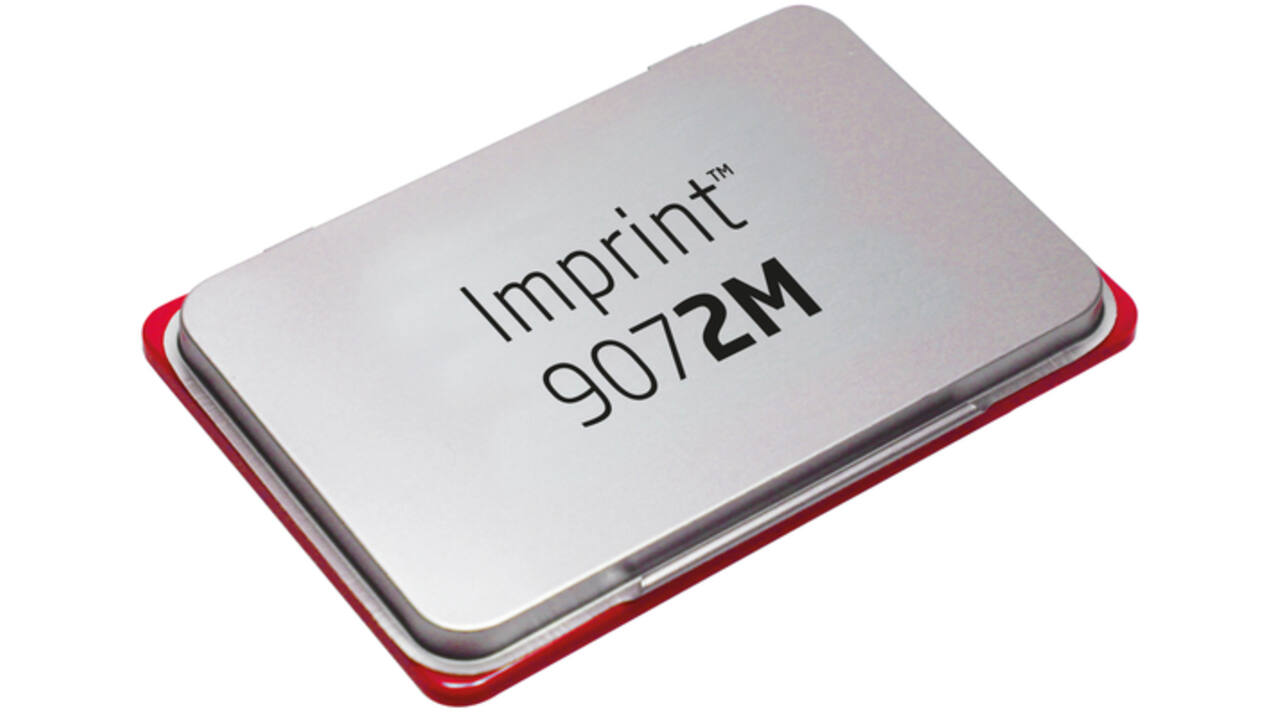 Stempelkussen Trodat 9072M metaal 11x7cm rood
