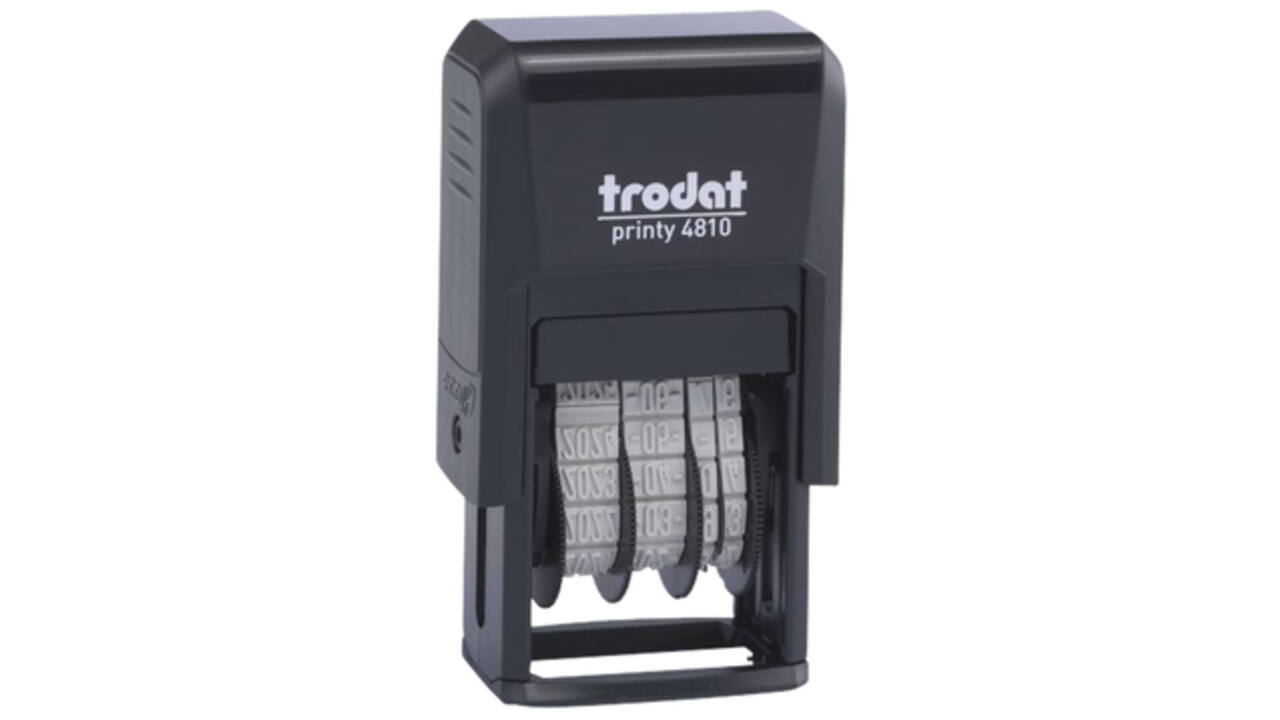 Datumstempel Trodat Printy 4810 ISO zwart