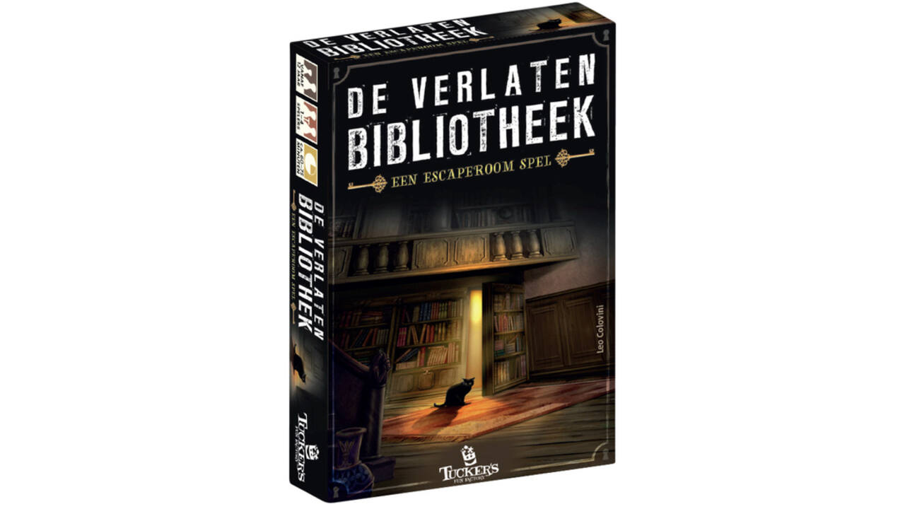 Escapespel De Verlaten Bibliotheek