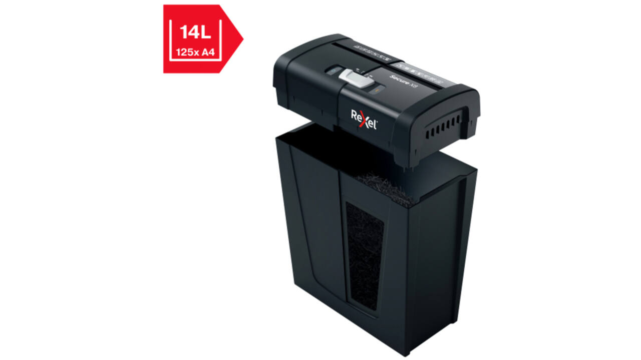 Papiervernietiger Rexel Secure X8 P4 snippers 4x40mm