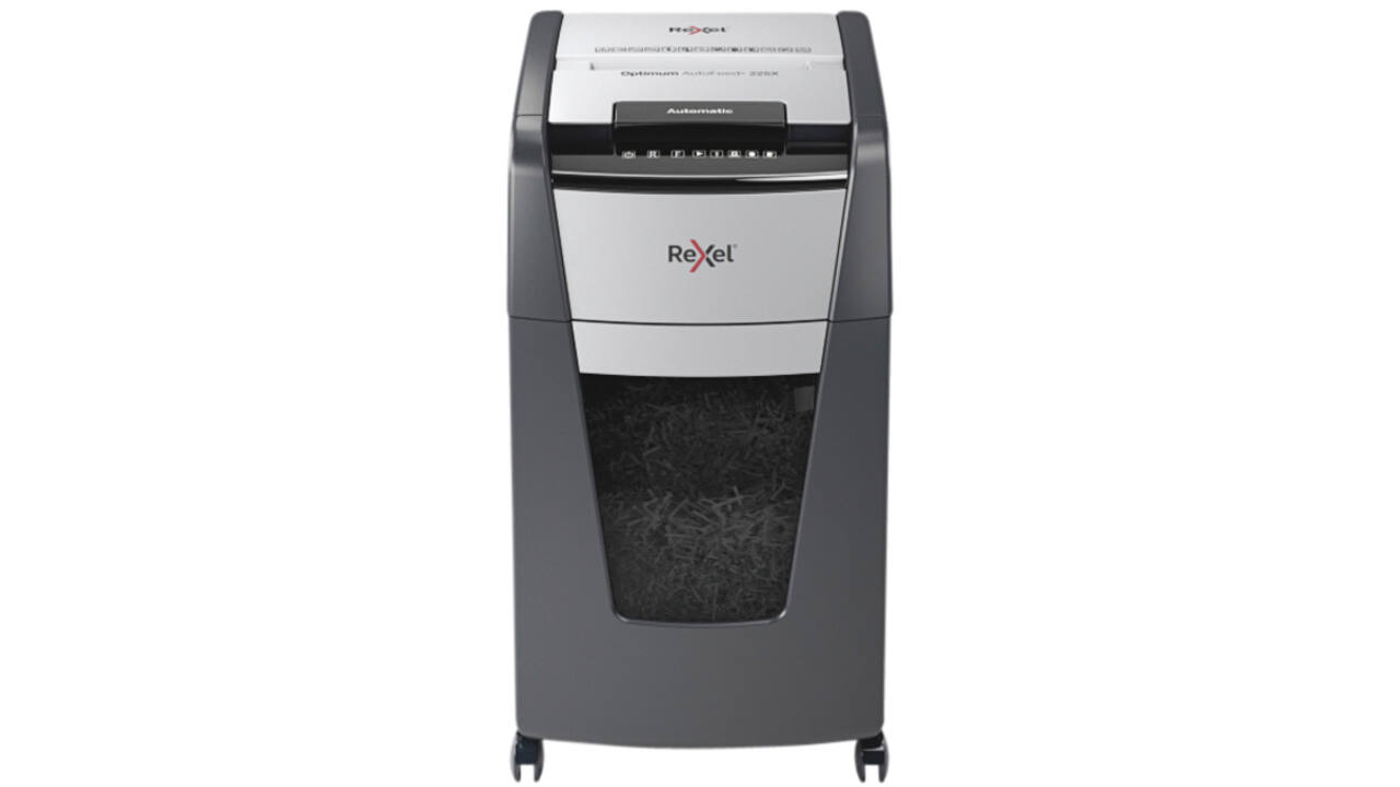 Papiervernietiger Rexel Optimum Auto+ 225X P4 snippers 4x26mm