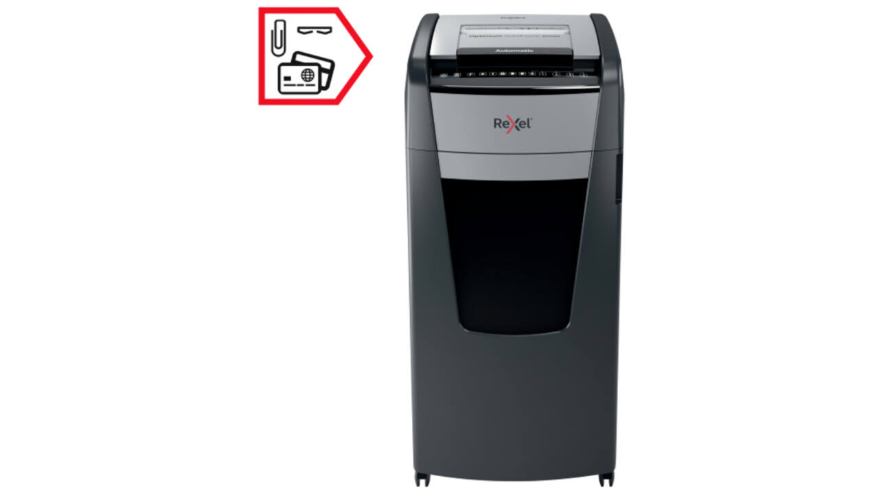 Papiervernietiger Rexel Optimum Auto+ 600M P5 snippers 2x15mm