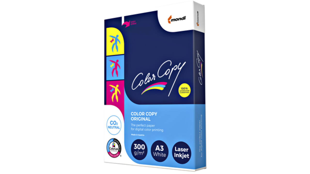 Laserpapier Color Copy A3 300gr wit 125vel