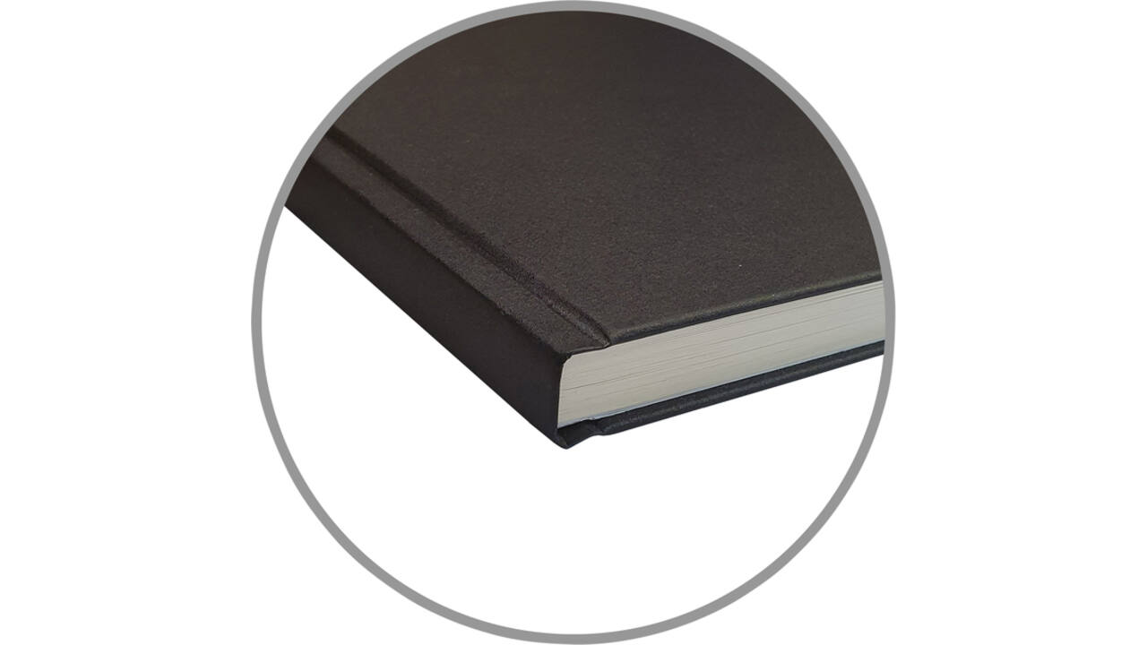 Dummyboek Oxford A5 96 vel 100 gram zwart