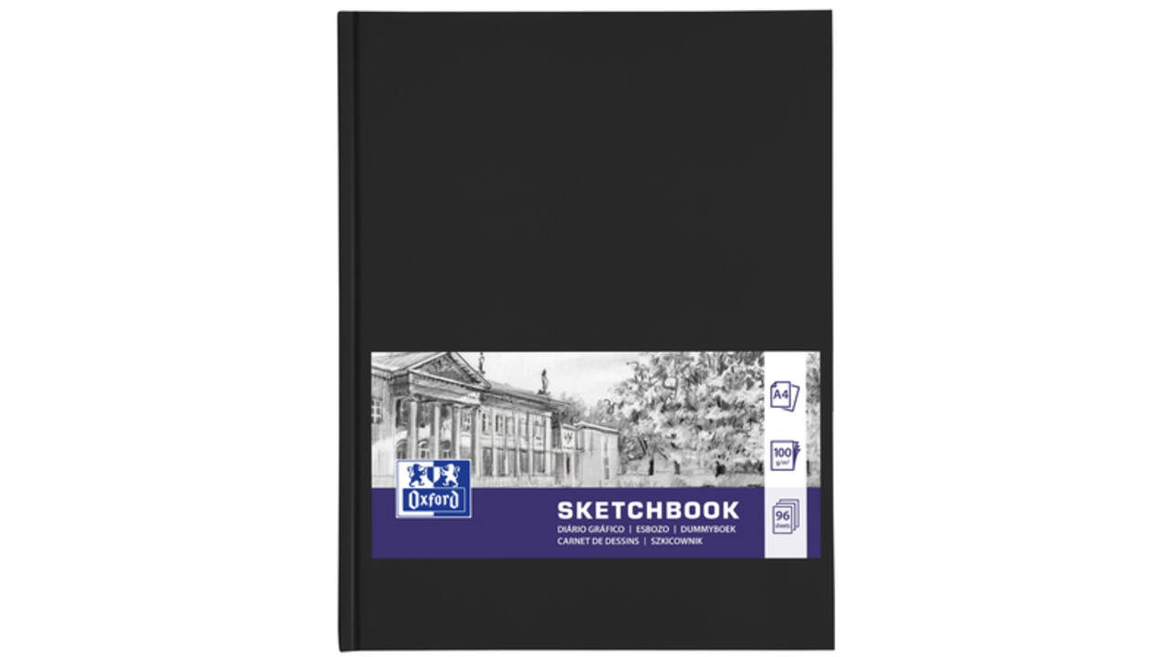 Dummyboek Oxford A4 96 vel 100 gram zwart
