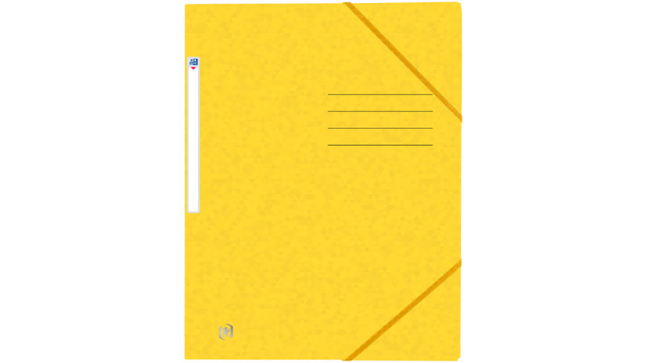 Elastomap Oxford Top File+ A4 geel