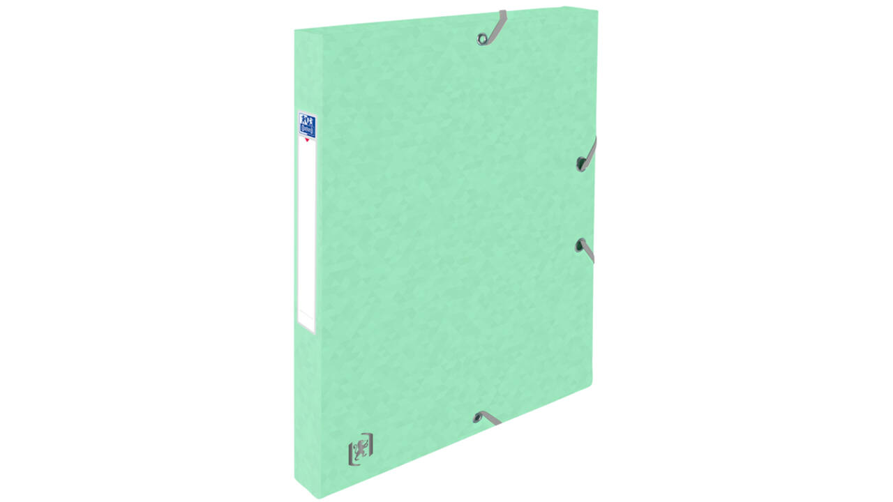 Elastobox Oxford Top File+ A4 25mm pastel assorti