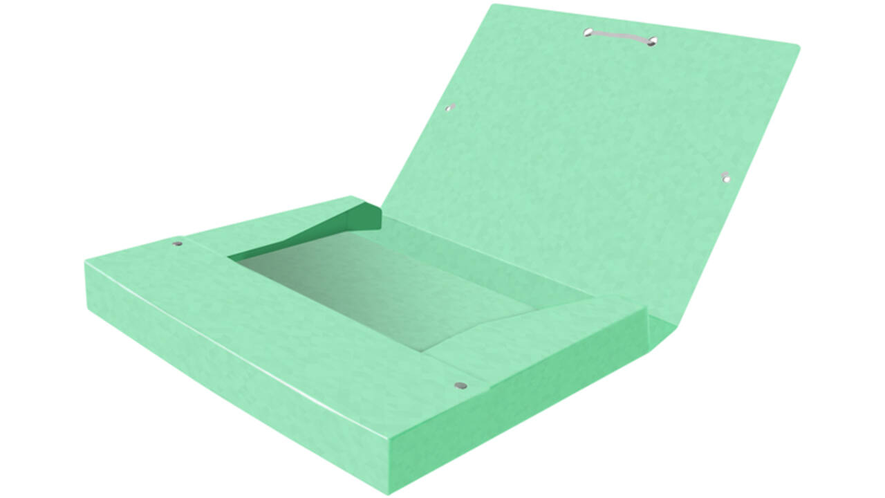Elastobox Oxford Top File+ A4 40mm pastel assorti
