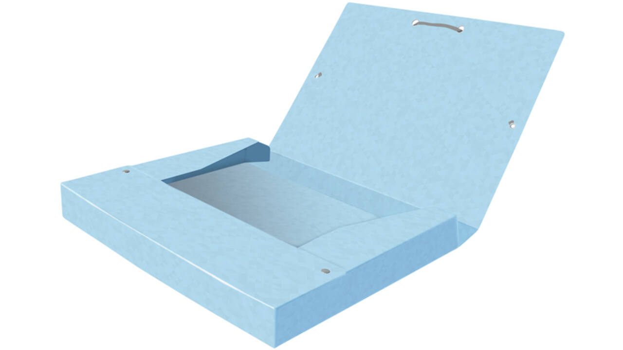 Elastobox Oxford Top File+ A4 40mm pastel assorti
