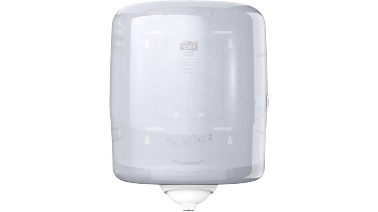 Poetsroldispenser Tork Reflex™M4 vel-voor-vel performancelijn wit 473190