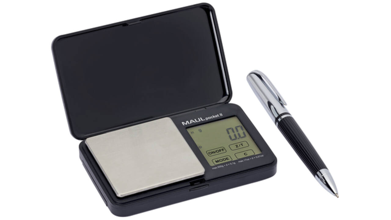 Zakweger MAUL Pocket II tot 500 gram vanaf 0.1 gram