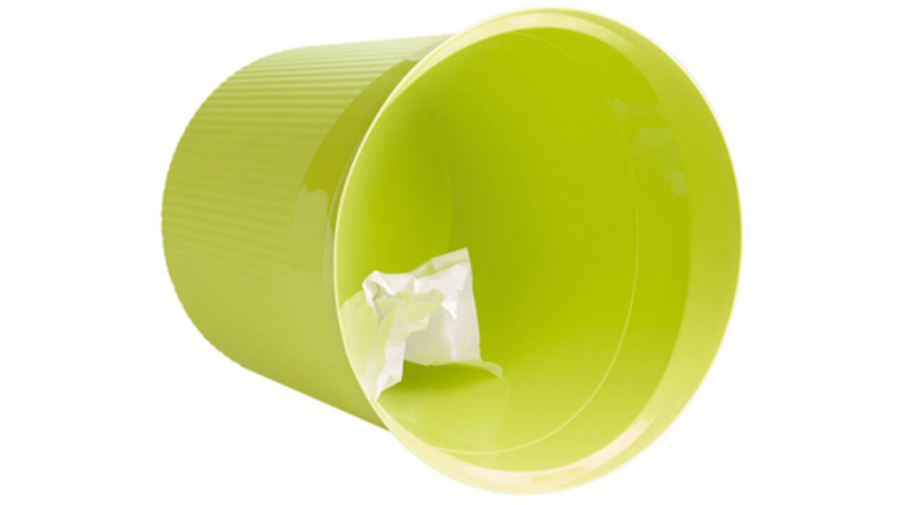 Papierbak Han Re-LOOP 13 liter rond limoen