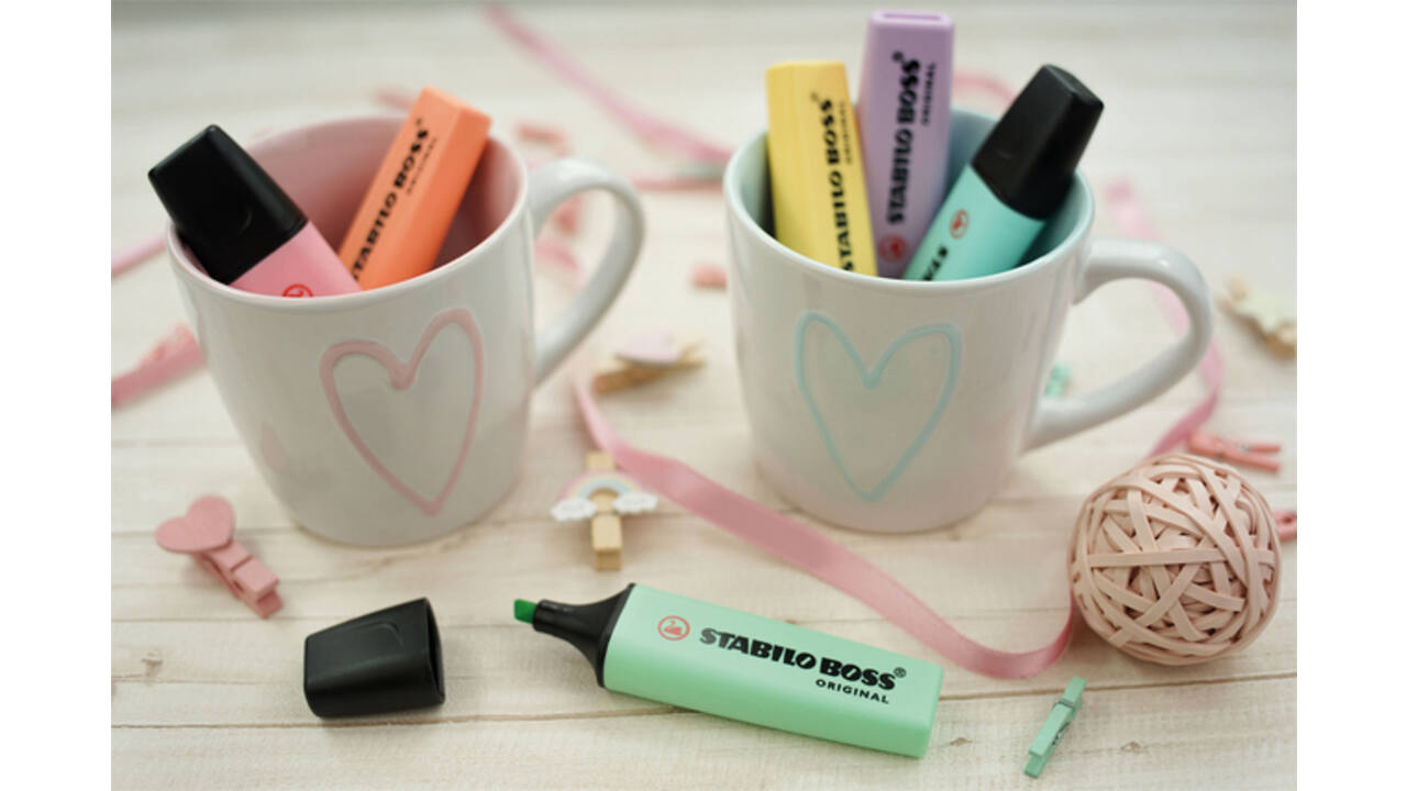 Markeerstift STABILO BOSS Original 70/194 pastel mistig grijs