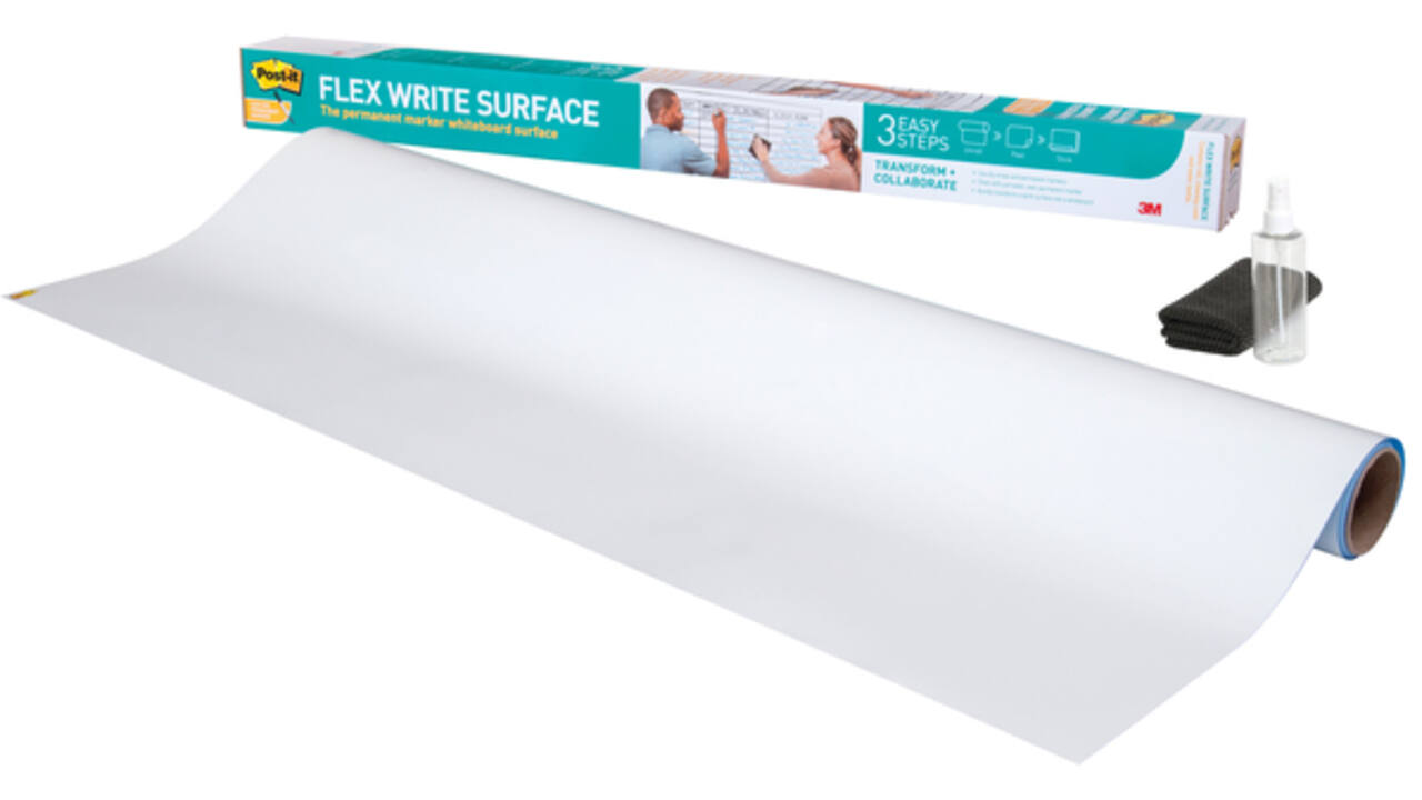 Whiteboardfolie Post-it Super Sticky Flex Write Surface 121,9x243,8cm wit