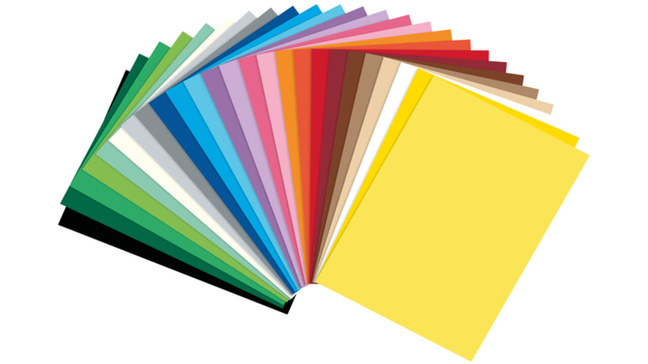 Fotokarton Folia 2-zijdig 50x70cm 300gr 25vel assorti