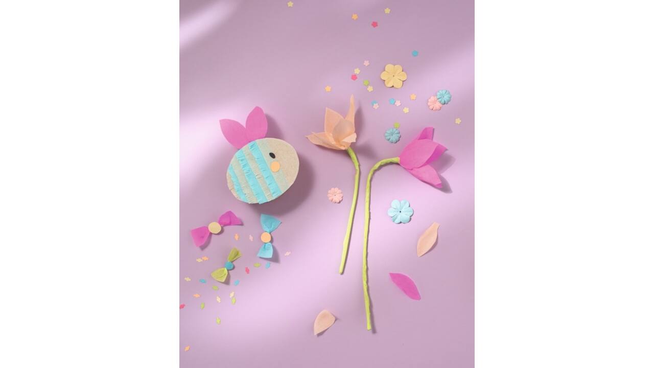 Crêpepapier Folia 50x200cm Mix 10 kleuren