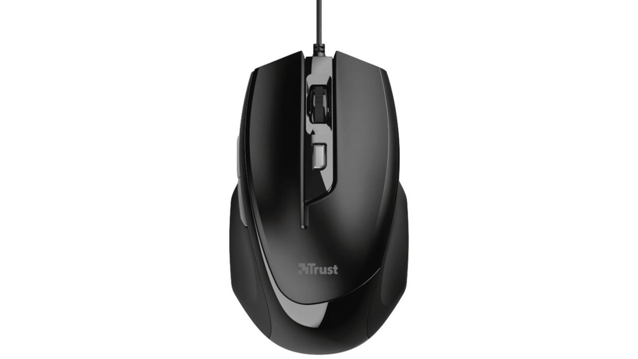 Muis Trust Voca Comfort zwart