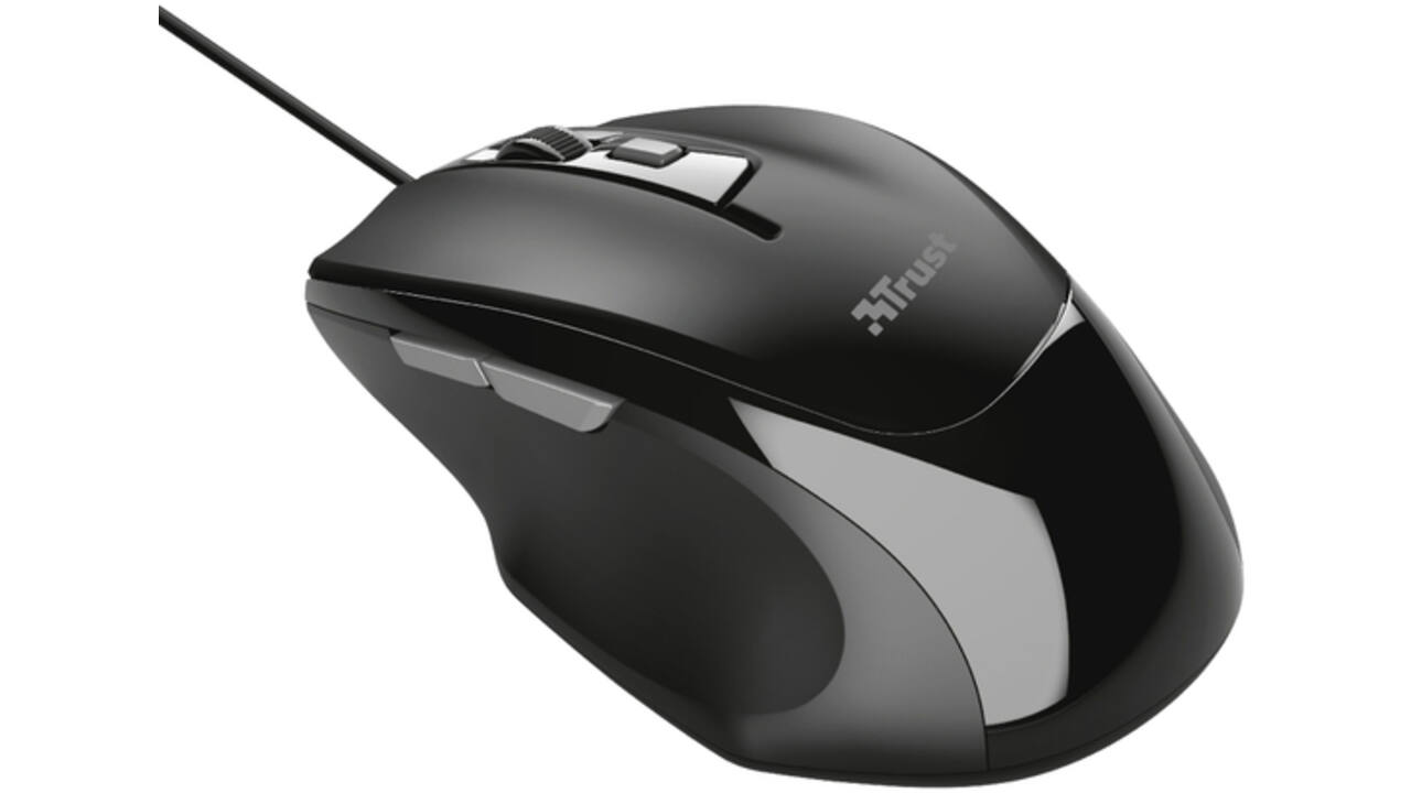 Muis Trust Voca Comfort zwart